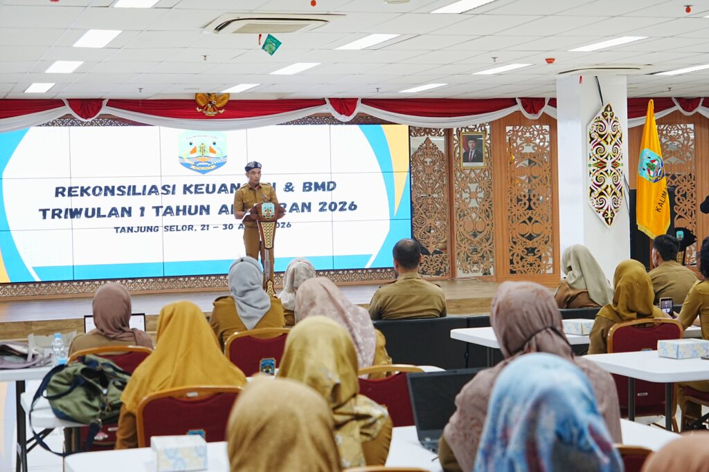 Sekprov Buka Rekonsiliasi Keuangan dan Aset Triwulan I 2026