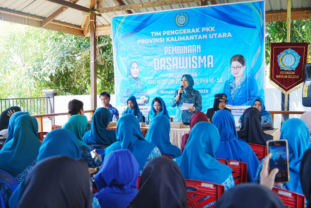 Ketua TP-PKK Kaltara Buka Pembinaan Dasawisma, Perkuat Peran Kader Hingga Tingkat Kelurahan