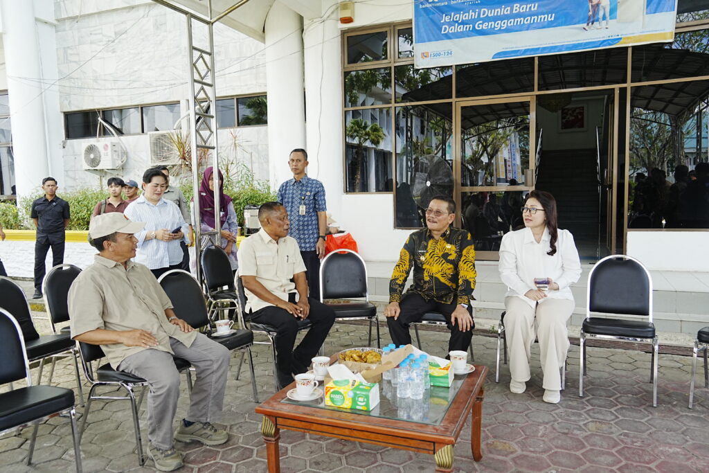 Wagub Tinjau Kantor Bupati Bulungan Pasca Kebakaran, Sampaikan Keprihatinan