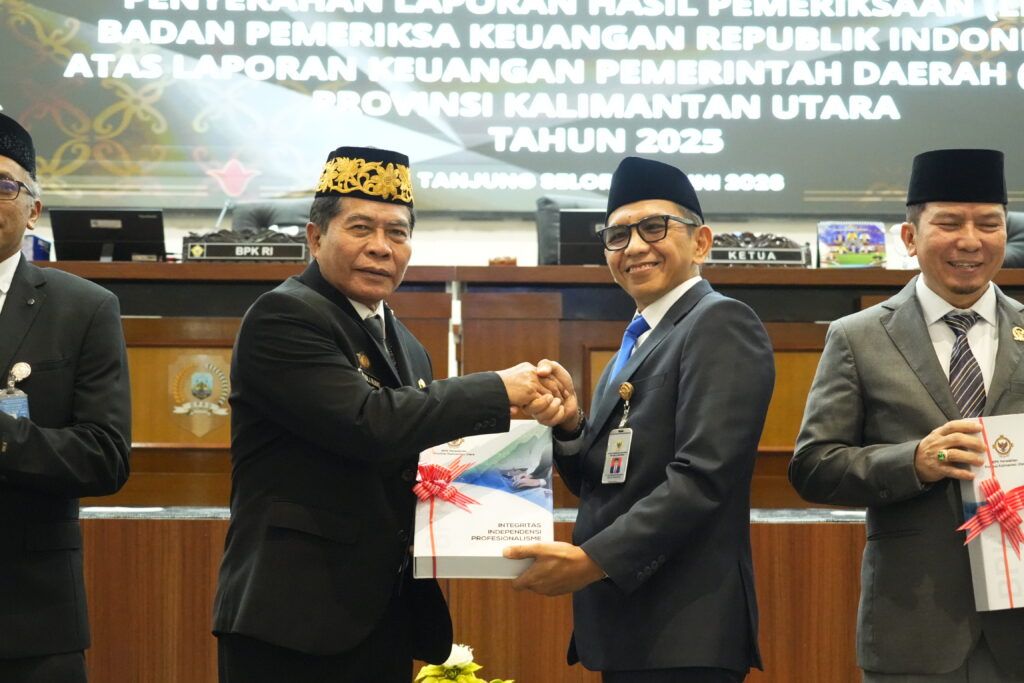 Kaltara Raih Opini WTP ke-12, Gubernur Tegaskan Komitmen Perkuat Tata Kelola Keuangan