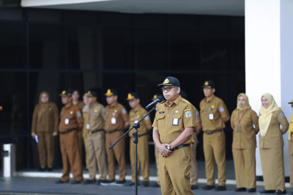 Pimpin Apel Gabungan, Asisten Sapi’i Ajak ASN Terus Berbenah dan Siapkan APBD 2027