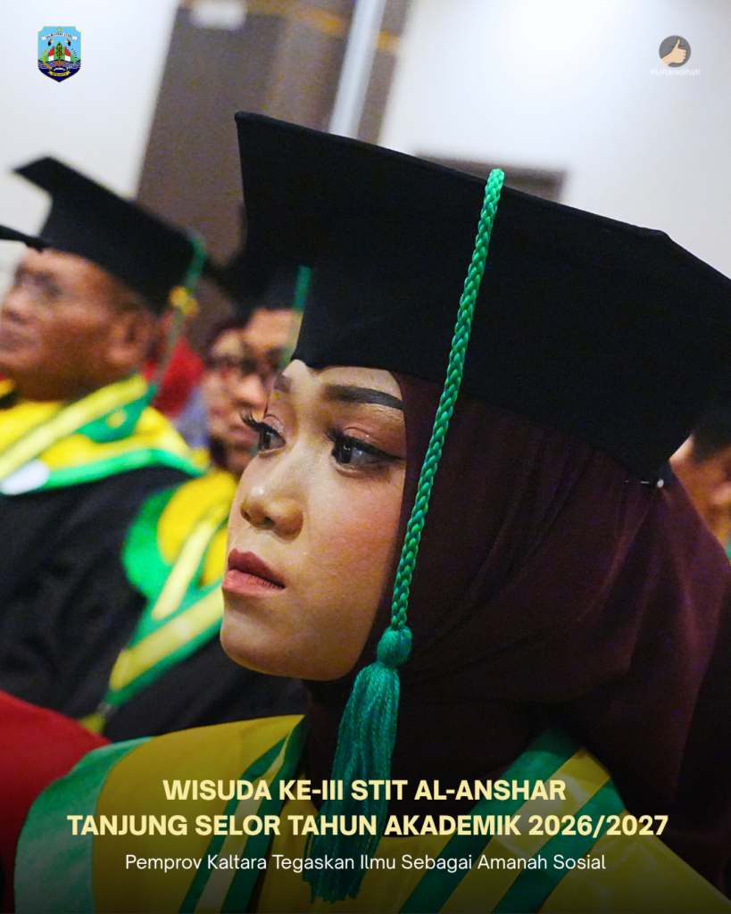 Pemprov Kaltara Tegaskan Ilmu Sebagai Amanah Sosial di Wisuda STIT Al-Anshar